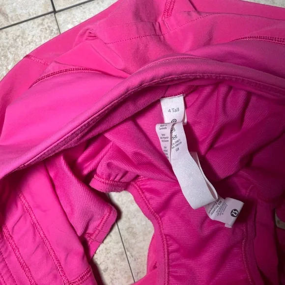 Lululemon speed up 4” sonic pink rare hot pink - Picture 9 of 14